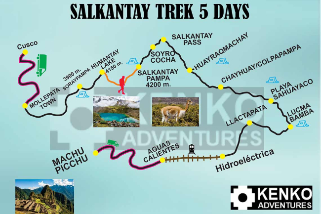 Map Salkantay 5D