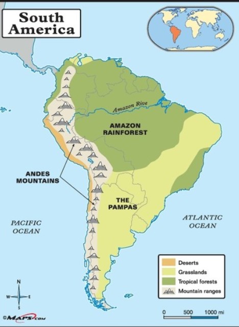Inca Moutain Range (Andes)
